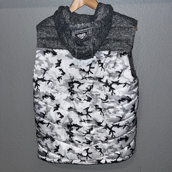 ECKO UNLIMITED. Logo Hooded Puffer Vest - Streetwear Skater  EUC - Men's Small - Picture 4 of 10